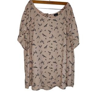 Torrid Bird Print Blouse